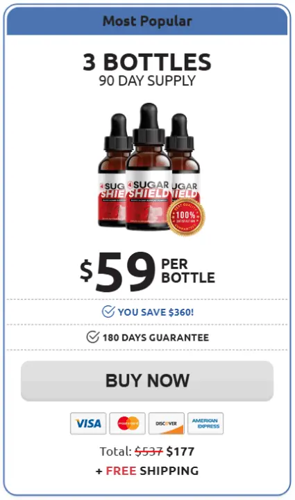 Buy Sugar Shield™ 3 Bottles