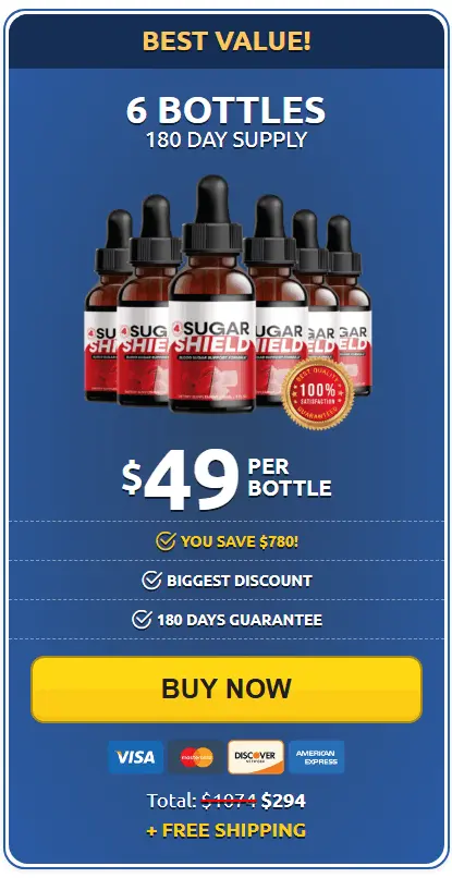 Buy Sugar Shield™ 4 Bottles